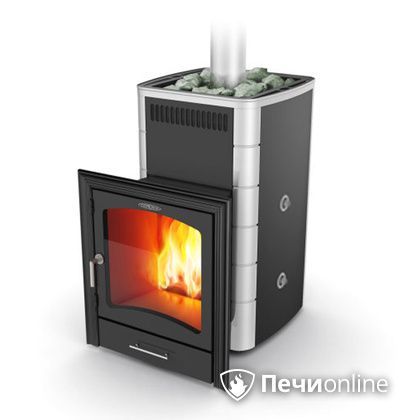 Дровяная банная печь TMF  Калина II Inox БСЭ ТО антрацит НВ ПРА в Шымкенте